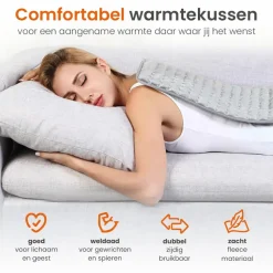 Goliving Warmtekussen - Warmte Kussen Voor Nek en Schouder - 3 Warmtestanden
