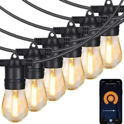 Gologi lichtsnoer buiten en binnen - Lichtslinger 5M - Tuinverlichting LED