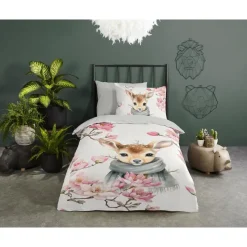 Good Morning Leonie Kinderdekbedovertrek Multi