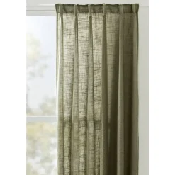 Gordijn Dante - groen - 140x280 cm (1 stuk)