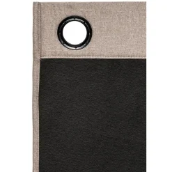 Gordijn Dion - taupe - 140x280 cm (1 stuk)