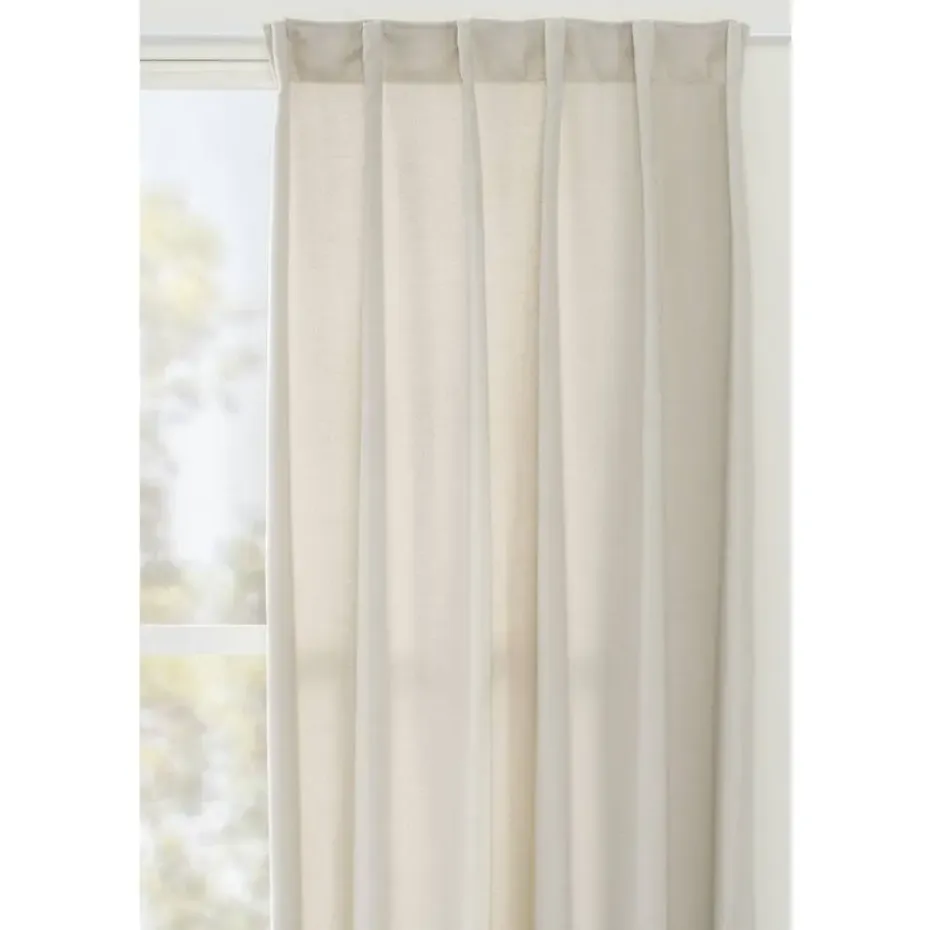 Gordijn Emma - off white - 140x280 cm (1 stuk)