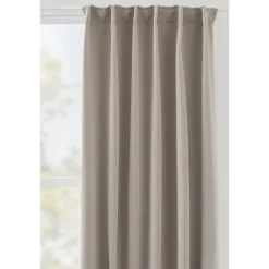 Gordijn Evi - taupe - 140x280 cm (1 stuk)