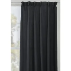 Gordijn Julian - zwart - 140x280 cm (1 stuk)