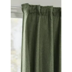 Gordijn Luca - groen - 140x280 cm (1 stuk)
