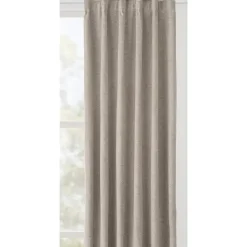 Gordijn Mara - beige - semi-verduisterend - 140x280 cm (1 stuk)