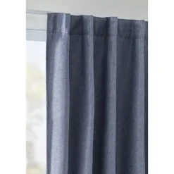 Gordijn Miran - blauw - 140x280 cm (1 stuk)