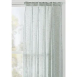 Gordijn Viola - grijsgroen - 140x280 cm (1 stuk)