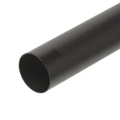 Gordijnroede 240cm - zwart metaal - Ø28mm (1209048)