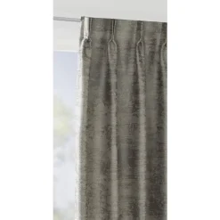 Gordijnstof Dust semi verduisterend - zilvergrijs