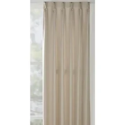 Gordijnstof Loom lichtdoorlatend - beige