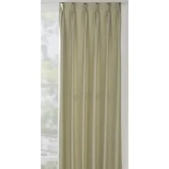 Gordijnstof Luna - vergrijsd groen