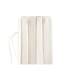 GRANARI - Ligstoel - Lichthout/Off-white - Acaciahout