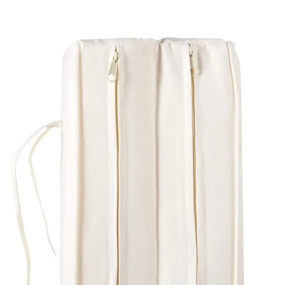 GRANARI - Ligstoel - Lichthout/Off-white - Acaciahout