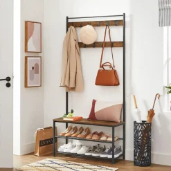 Groot Garderoberek XL met Schoenenbank 175 x 85 cm