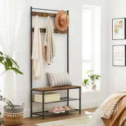 Groot Garderoberek XL met Schoenenbank 175 x 85 cm