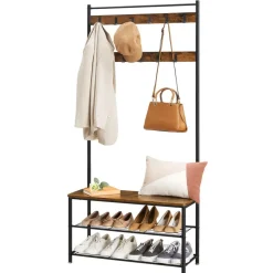 Groot Garderoberek XL met Schoenenbank 175 x 85 cm