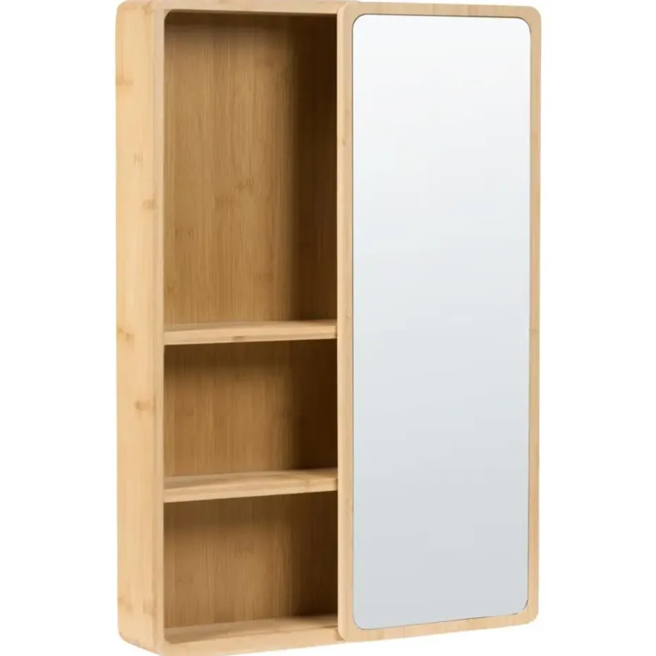 GUATAVITA - Spiegelkast - Lichtbruin - Bamboehout