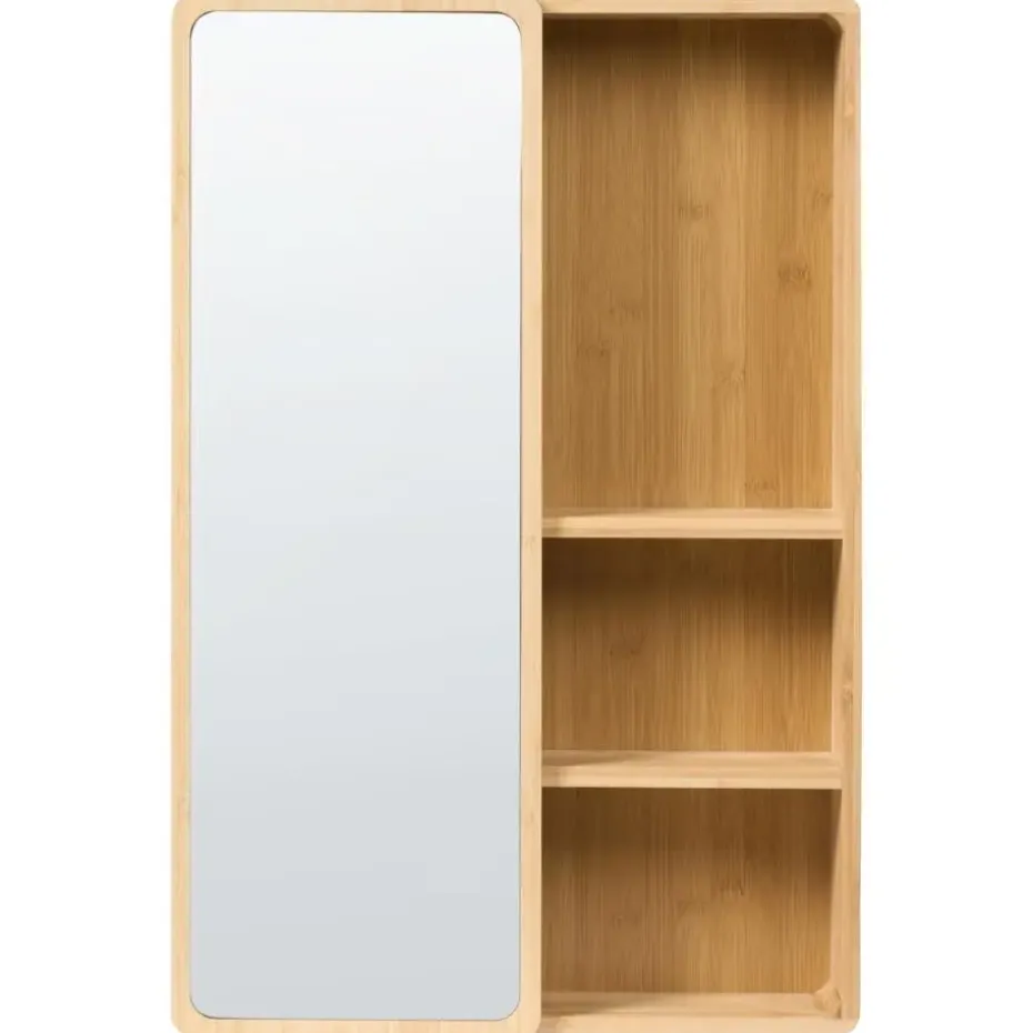 GUATAVITA - Spiegelkast - Lichtbruin - Bamboehout