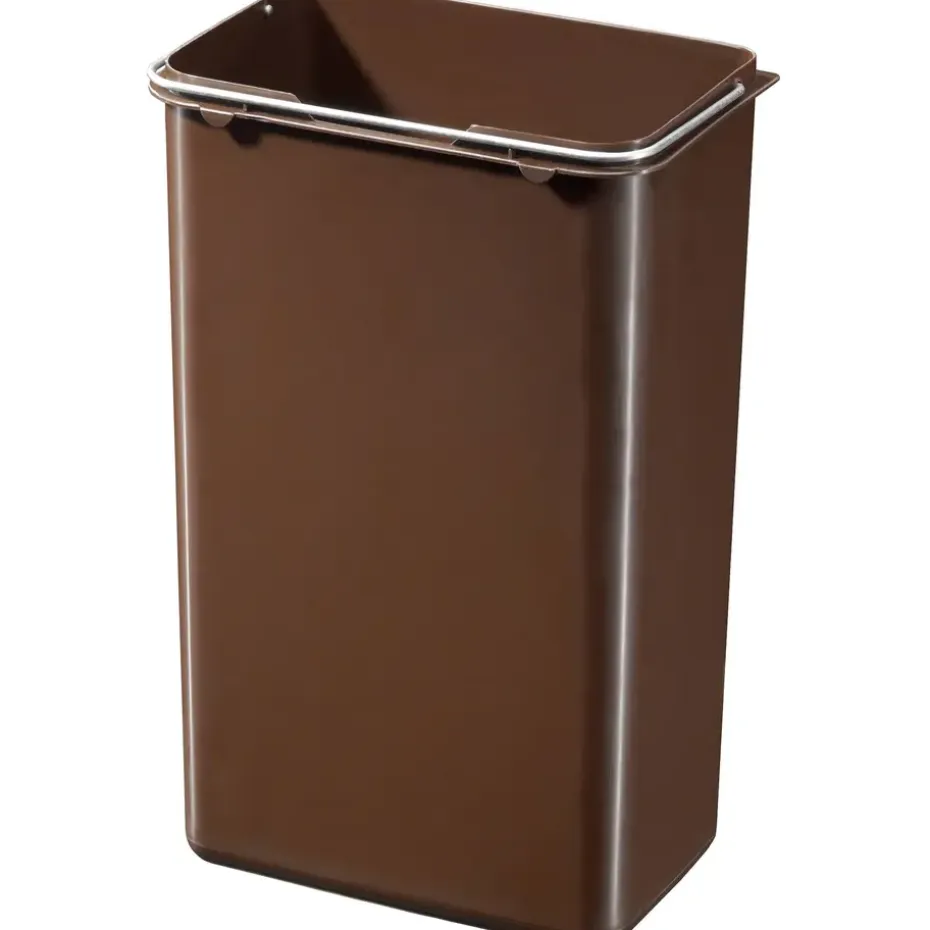 Hailo Öko Duo Plus L Prullenbak - 17+9L - RVS