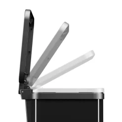 Hailo Öko Duo Plus M Prullenbak - 2x9L - zwart