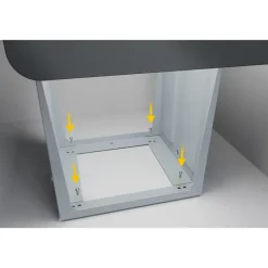 Hailo Tandem Inbouwprullenbak - 2x14L - zwart