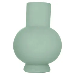 Hakbijl Glass Bloemenvaas Deborah - Groen - glas - D31 x H39 cm