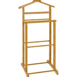 Haku Kledingrek met broekenhanger - Bamboe-design