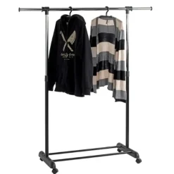 Haku Trolleykapstok - Verchroomd staal - 15 kg draagvermogen - In hoogte