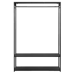 Halmeubel Isabelle - zwart - 175x118x40 cm