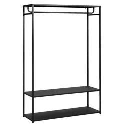 Halmeubel Isabelle - zwart - 175x118x40 cm