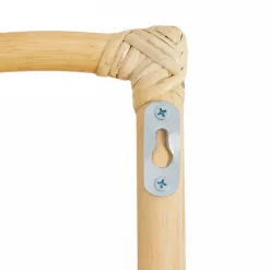 Hangende Muur Opbergrek van Natuurlijk Rotan