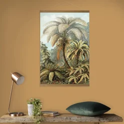 Hangende Poster Linnen Jungle Filicinae 100x70cm