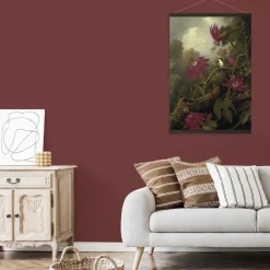 Hangende Poster Linnen Schemerige Schoonheid Jungle Kolibrie 100x70cm