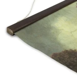 Hangende Poster Linnen Schemerige Schoonheid Jungle Kolibrie 100x70cm