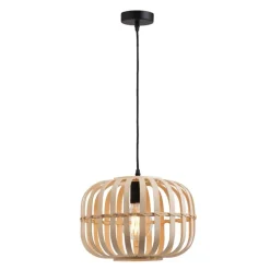 Hanglamp Asher E27 - naturelkleur - 150xØ33 cm