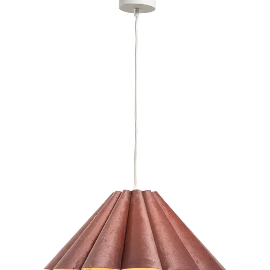 Hanglamp Ays roze E27 - 120xØ45 cm