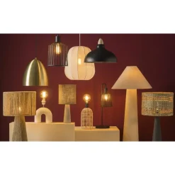 Hanglamp Canyon - antraciet - Ø35,5 x 80 cm