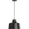 Hanglamp Mallorca E27 - mat zwart - 150xØ30 cm