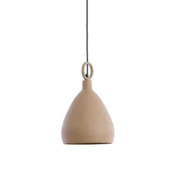 Hanglamp Risari - Lichtbruin - Ø24cm