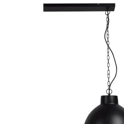 Hanglamp Rocky Ø40cm Double Mat Black