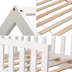 Happy Garden Bed MARCEAU - Wit - Hout