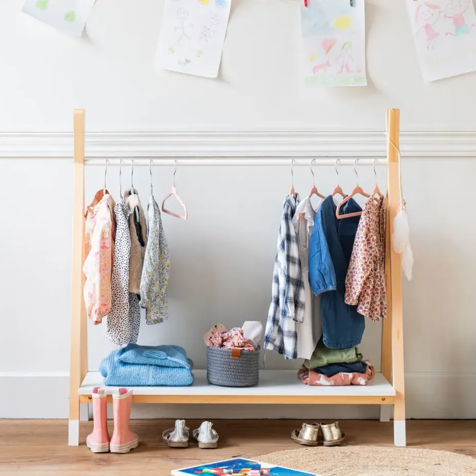 Happy Garden Garderobe LOU - Wit - Hout