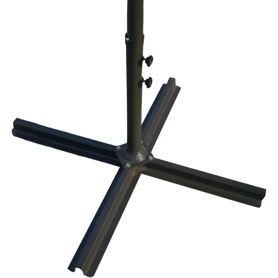 Happy Garden Offset paraplu OAHU - Blauw - Staal