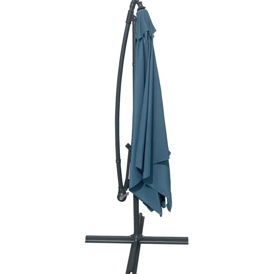 Happy Garden Offset zonnescherm MOLOKAI - Blauw - Staal