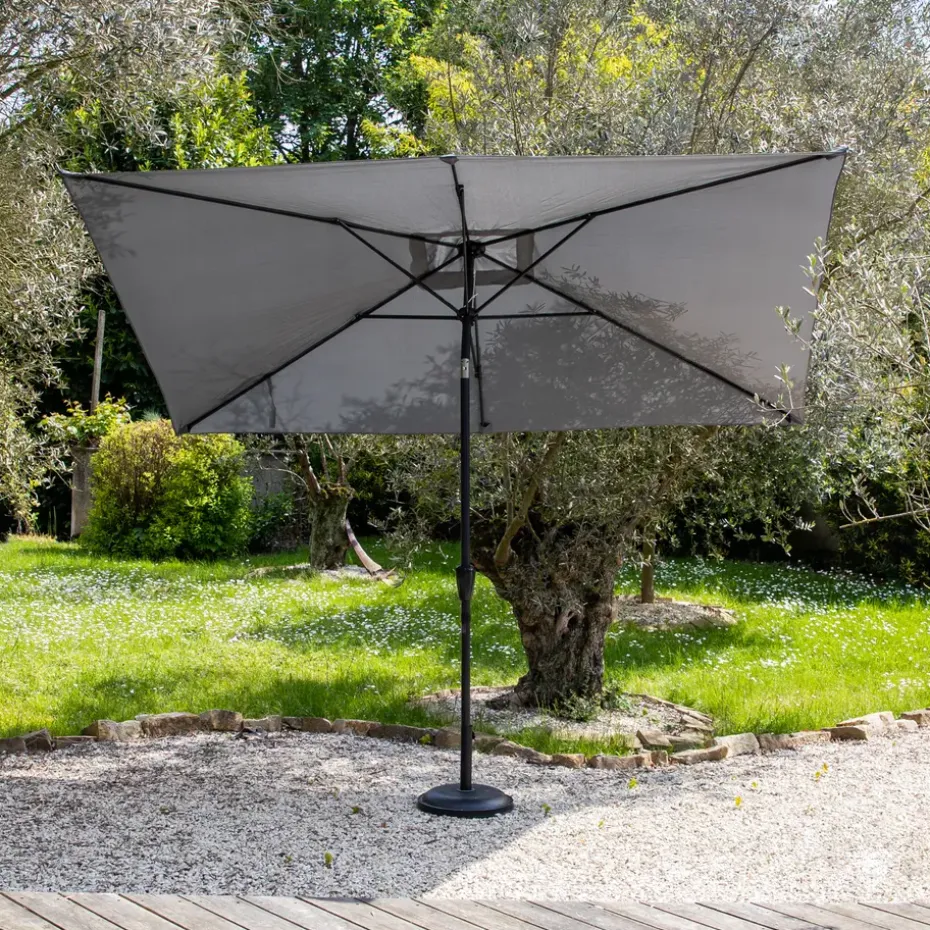 Happy Garden Parasol HAPUNA - Grijs - Aluminium
