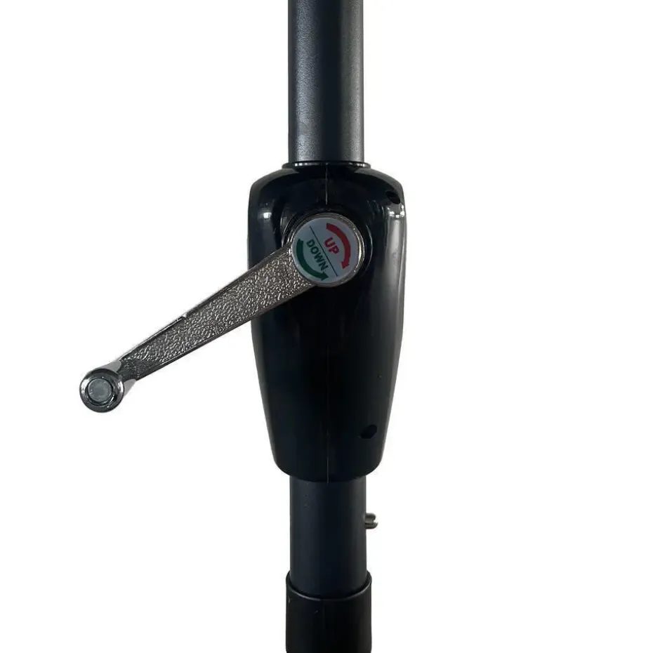 Happy Garden Parasol HAPUNA - Grijs - Aluminium