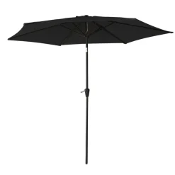 Happy Garden Parasol HAPUNA - Zwart - Aluminium