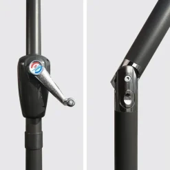 Happy Garden Parasol HAPUNA - Bruin - Aluminium