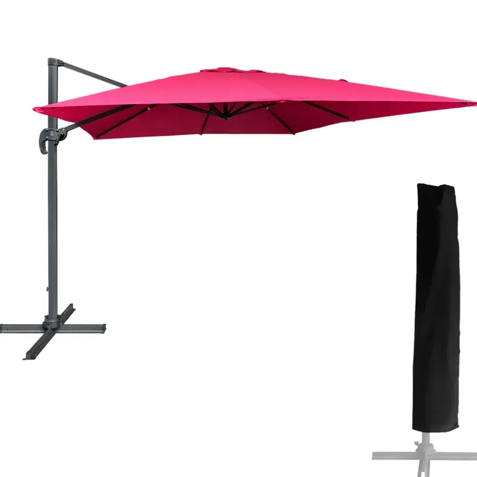 Happy Garden Parasol MOLOKAI - Roze - Aluminium